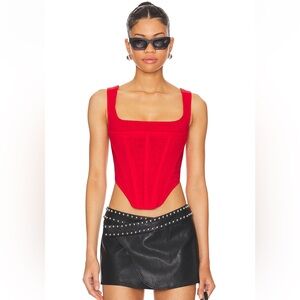 NWOT Miaou Campbell Corset in Pink size Small